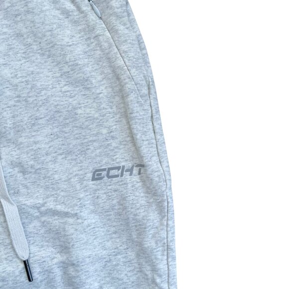 ✨ ECHT Women’s Grey High Waisted Tapered Joggers V2 Zip Pockets Cozy NWOT - Picture 5 of 10